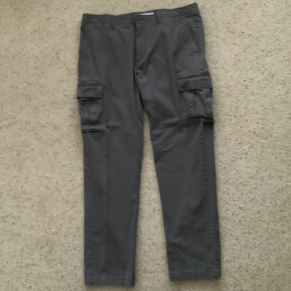 Amazon Mens Cargo Pants, 36W X 32L, Grey